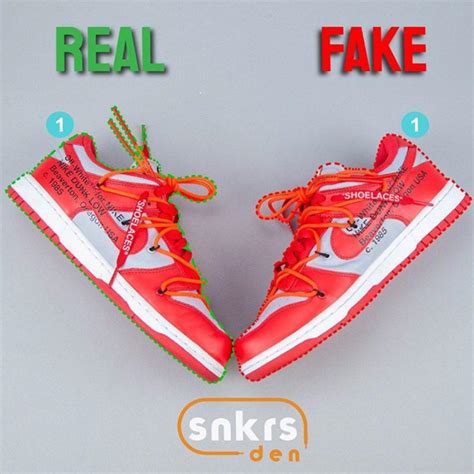 real vs fake sneakers